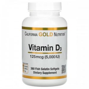California Gold Nutrition فيتامين د3 من اي هيرب