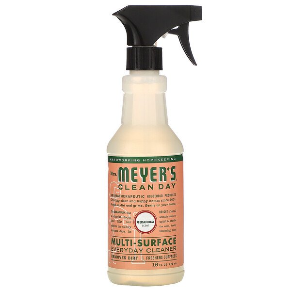 Mrs. Meyers Clean Day‏, منظف يومي لمختلف السطوح، رائحة المسك، 16 أونصة سائلة (473 مل)