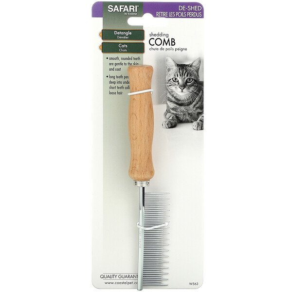 Safari‏, Shedding Comb for Cats, 1 Shedding Comb